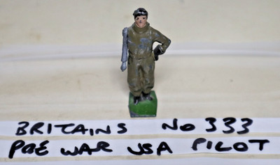 Britain's No.333 Pre-war USA Pilot - I think - replaced arm
