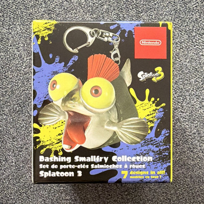 Nintendo Splatoon 3 Smallfry Schlüsselanhänger Pull-Back