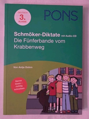 Pons Schmöker Diktate mit Audio CD Grundschule 3 . Klasse Dohrn Deutsch