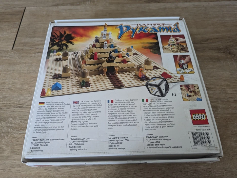 Lego 3843 "La pyramide Ramsès" de 2 à 4 joueurs - 2009 - Occasion BE - Bild 4 von 4