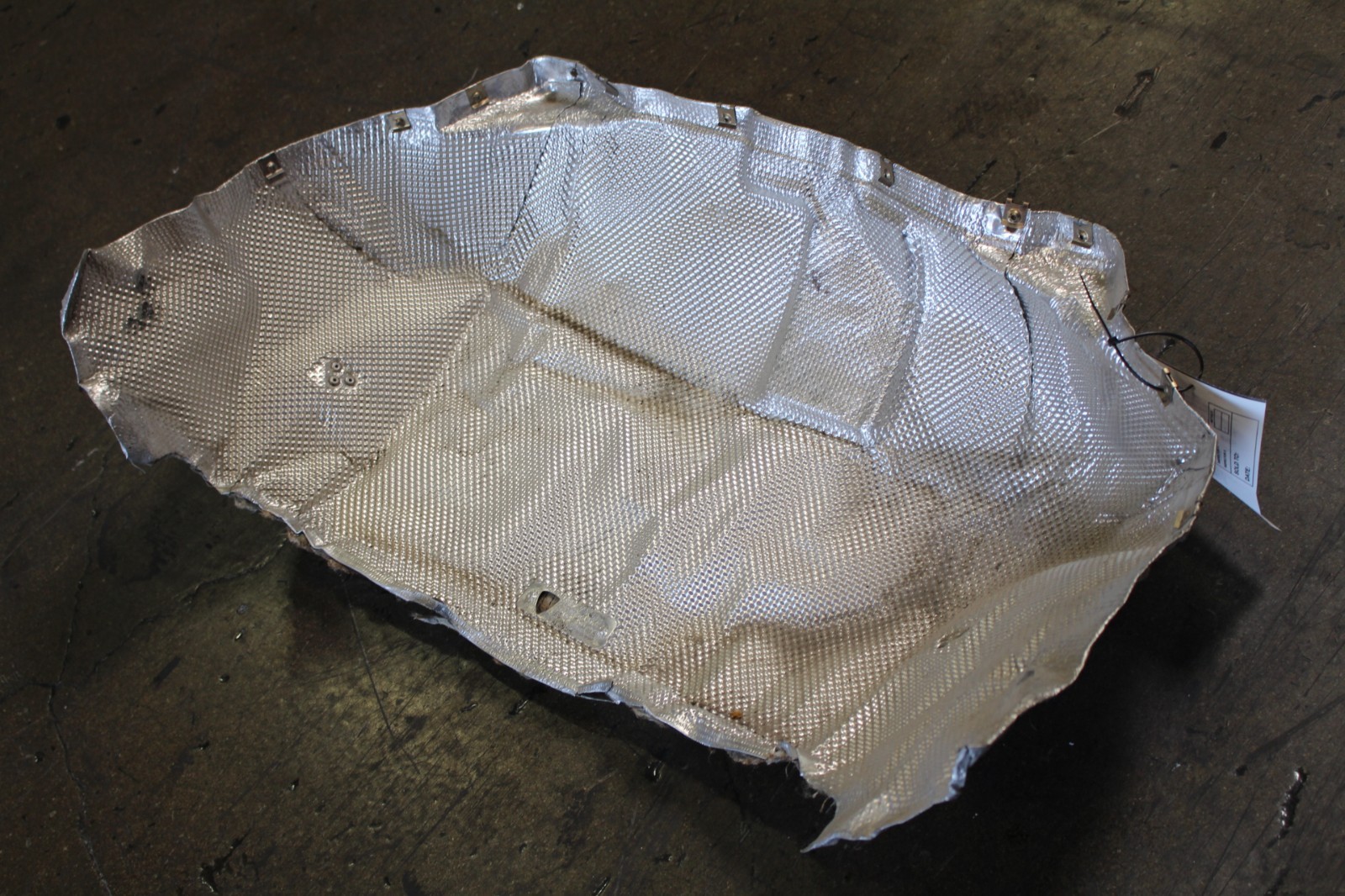 Lamborghini Aventador REAR Exhaust heat shield P/N 470825709B