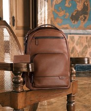 Tumi Harrison Warren 17.0 Leather Laptop Back...
