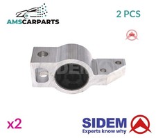 CONTROL ARM WISHBONE BUSH PAIR FRONT LOWER 863632 SIDEM 2PCS NEW OE REPLACEMENT