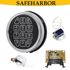 Electronic Safe Lock Replacement Digital Keypad Lock With Solenoid Lock Gun Safe