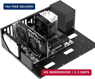PC Test Bench, Open Air PC Case, ATX Open Frame Computer Chassis, DIY Techbench