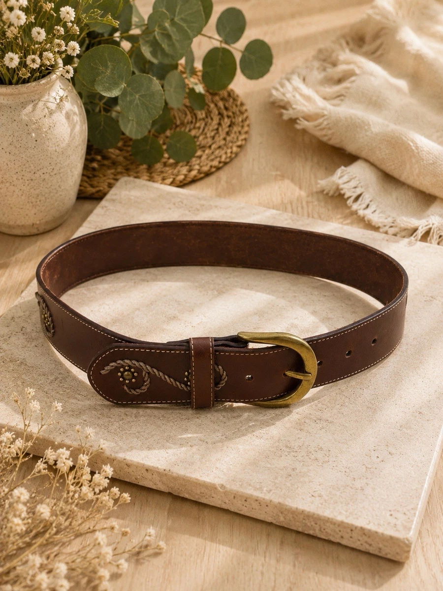 BRIGHTON★　USA VINTAGE ウエスタン　レザー　ベルト Brighton Women's Leather Belt for sale | eBay