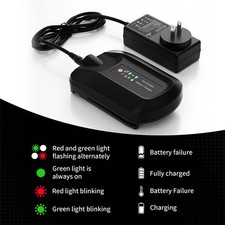 For WORX Rapid Charger for 18V 20V Li-Ion Battery 3to5 Hour WA3525 WA3520 WA3732