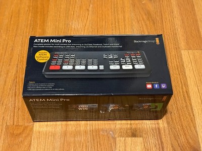 Blackmagic Design ATEM Mini Pro HDMI Live Stream Switcher (SWATEMMINIBPR)