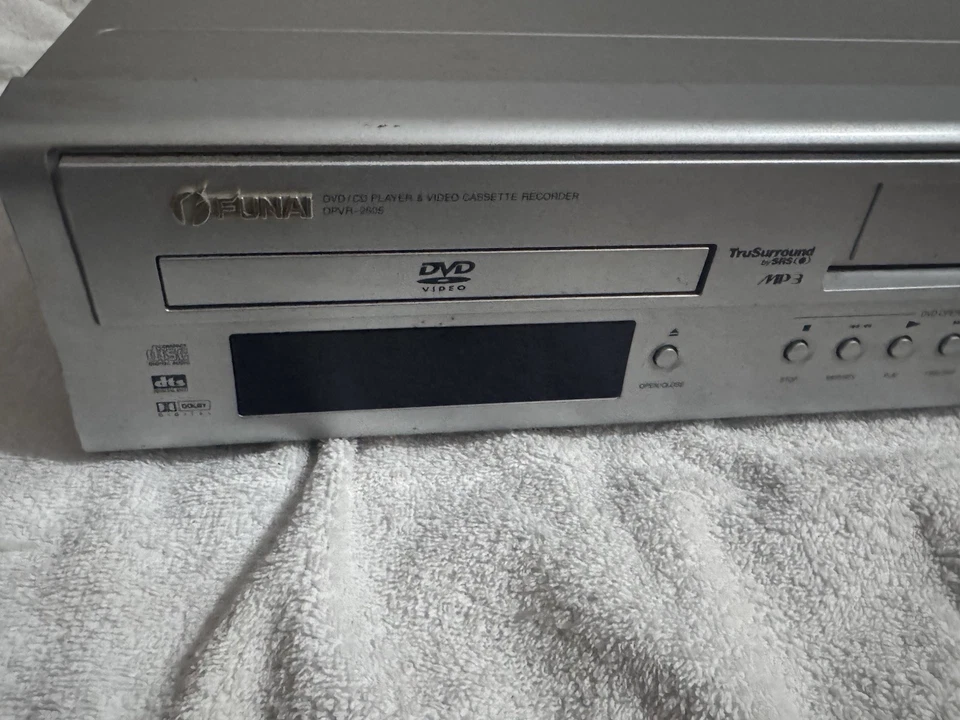 FUNAI Videoregistratore COMBO DVD + VHS 6 TESTINE REVISIONATO SENZA TELECOMANDO - Immagine 2 di 4