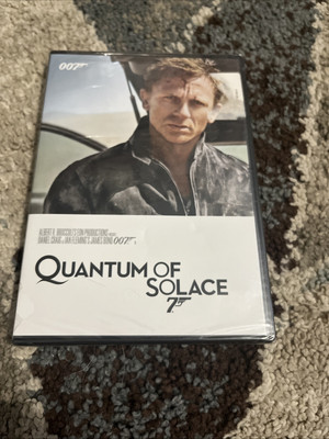 Quantum of Solace (DVD, 2008) New Sealed Daniel Craig James Bond 007 Spy Flick