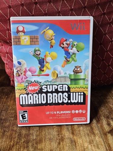 New Super Mario Bros. Wii (Nintendo Wii, 2009) OHNE ANLEITUNG getestet funktioniert