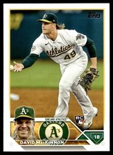 2023 Topps David MacKinnon Rookie Oakland Athletics #276