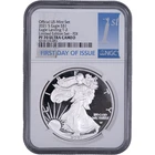 2021 S $1 American Silver Eagle - Eagle Landing T2 ~ NGC PF 70 ULTRA CAMEO- FDOI