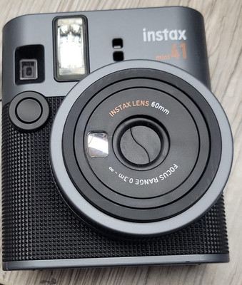 Fujifilm Instax Mini 41 Instant Film Camera (Black)