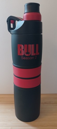 Bouteille d'eau Bull Season 2 / Promo / H2Go Valor 20 onces / CBS TV Rare - Photo 1 sur 8