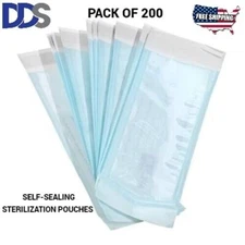 House Brand Self-Sealing Paper/Blue Film Sterilization Pouch ALL SIZES