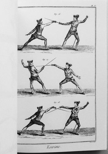 DIDEROT/d'Alembert 1700s FENCING in FRANCE Equipment/Methods RARE w/PLATES - Picture 10 of 12