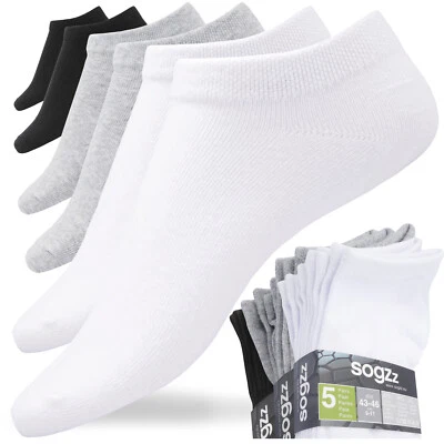5-120 Paar SOGZZ® Sneaker Socken 80% Baumwolle Herren Damen Sneakers Kurzsocken - Bild 1 von 4