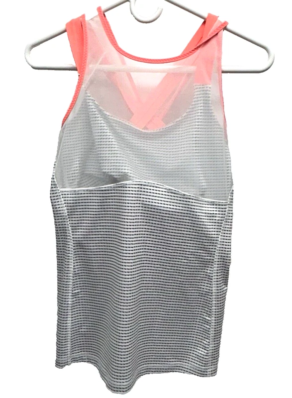 lululemon ready set sweat coral tank-top