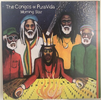 CONGOS, The/PURA VIDA - Morning Star - Vinyl (LP) blue marbled gatefold limited 