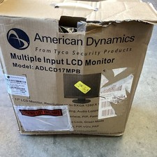 American Dynamics ADLCD17MPB 17" LCD Monitor with 1280x1024, HDMI, VGA, 2xBNC IN