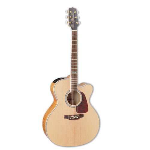 Takamine GJ72CE NAT Jumbo Cutaway Acoustic Electric Guitar, Gloss Natural - Picture 1 of 4