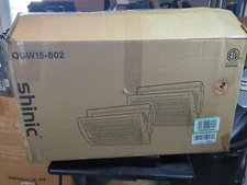 Shinic 2 Packs Electric Garage Heaters, 1500W/750W Ceiling Mounted, NEW