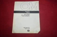 John Deere 26T 31T 38T Lawn Sweepers Operator's Manual LPFP 