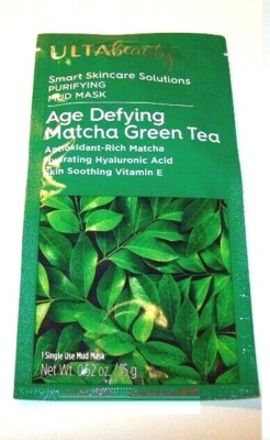 Ulta Beauty Age Defying Matcha Green Tea Mud Face Mask New