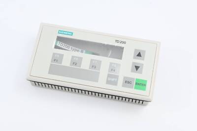 Siemens Front + Backcover TD200 Panel 6AV3503-1DB10 ( 6AV3 503-1DB10 ) A