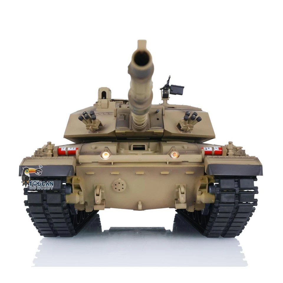 2.4G Henglong 1/16 7.0 Plastic Challenger II BB IR RTR RC Tank 3908 360° Turret - Image 2 of 4