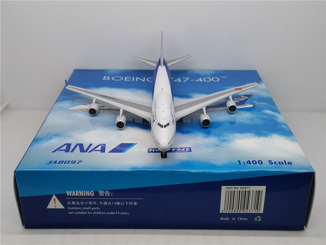 1:400 Phoenix ANA BOEING B747-400 Airplane Diecast Aircraft Plane