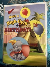 Disney Dumbo  Happy Birthday  Greeting Card