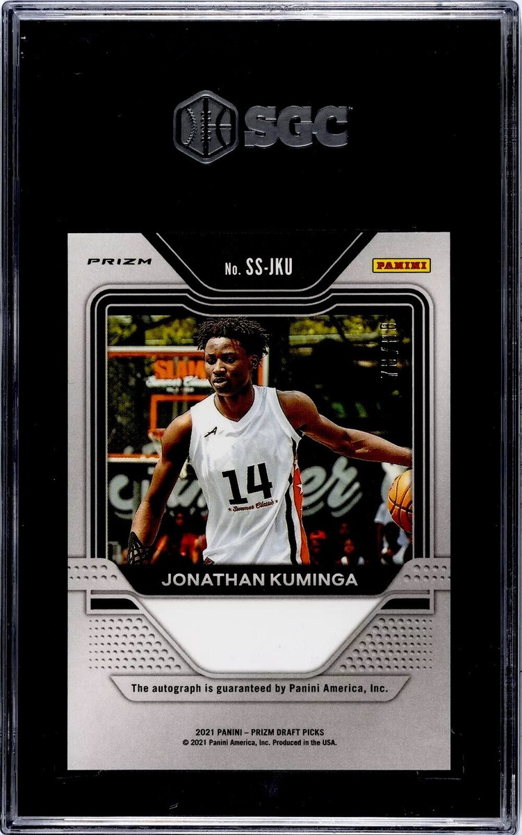 2021 Panini Prizm Draft Jonathan Kuminga Choice RED PRIZM
