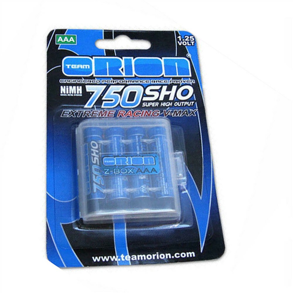 Team Orion 750SHO AAA NiMH Cells (For Mini Z) (4) - ORI13206