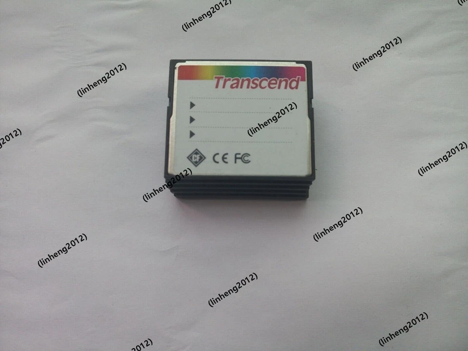 5PCS Transcend 128mb 80X Compact Flash CF Memory Card - Image 3 of 3