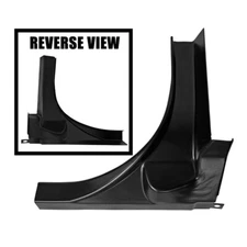 REAR TAIL PANEL SECTION RH 1969-70 MERCURY COUGAR (BLACK STEEL)