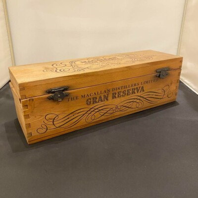 empty bottle Ornament Macallan gran reserva 18-year empty box only rare