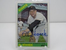 AL STANEK 2015 TOPPS HERITAGE REAL ONE AUTOGRAPH AUTO- GIANTS!!