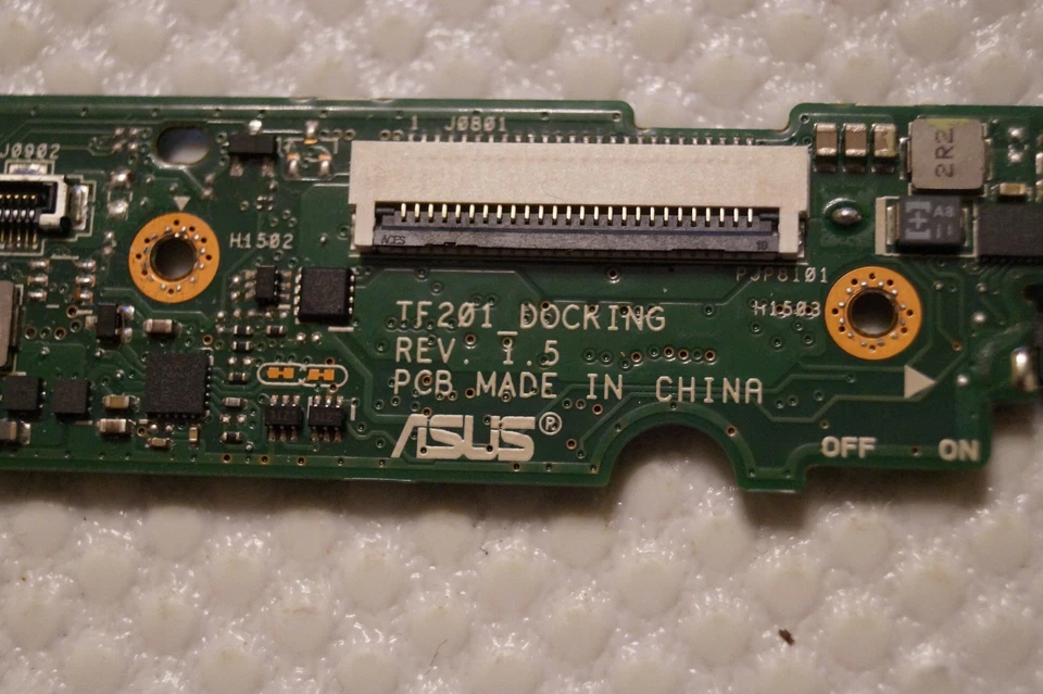 MOTHERBOARD FOR DETACHABLE DOCKING STATION KEYBOARD 10.1" ASUS TRANSFORMER TF201 - Image 2 of 4