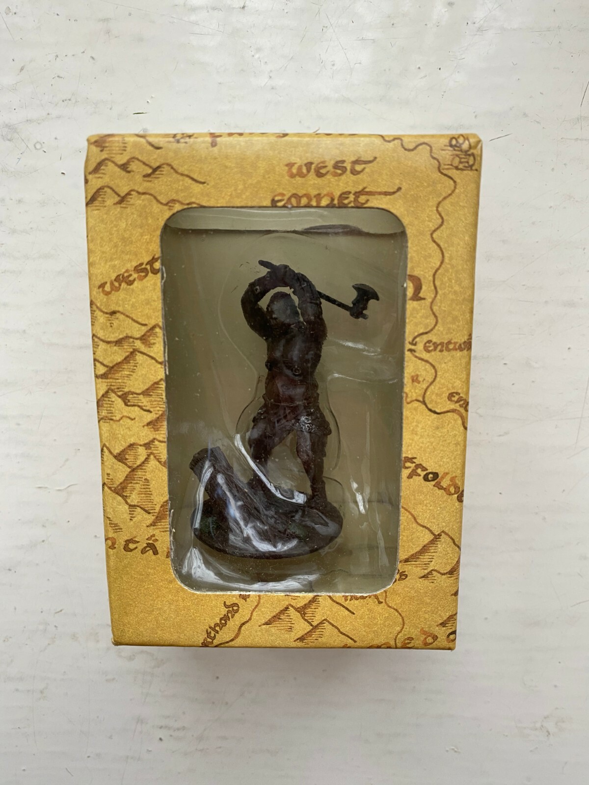 LORD OF THE RINGS EAGLEMOSS COLLECTOR'S MODELS ISSUE #122 ORC AXEMAN FIGURE