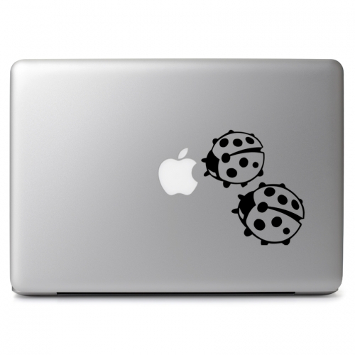 Cute Lady Bug for Macbook Air/Pro Laptop Car Window Bumper Vinyl Decal Sticker - Picture 6 of 6
