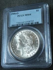 1900 O MORGAN SILVER DOLLAR ~ PCGS MS64 ~OLD LIGHT BLUE LABEL ~ A NICE COIN.