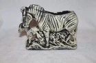 mccoy pottery zebra planter