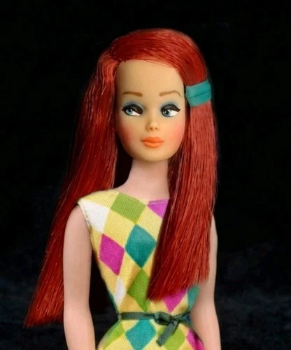 ❤️ Dawn Doll Head Color Magic Ooak Ruby Red Barbie  #1150 Vintage Custom  ✨️