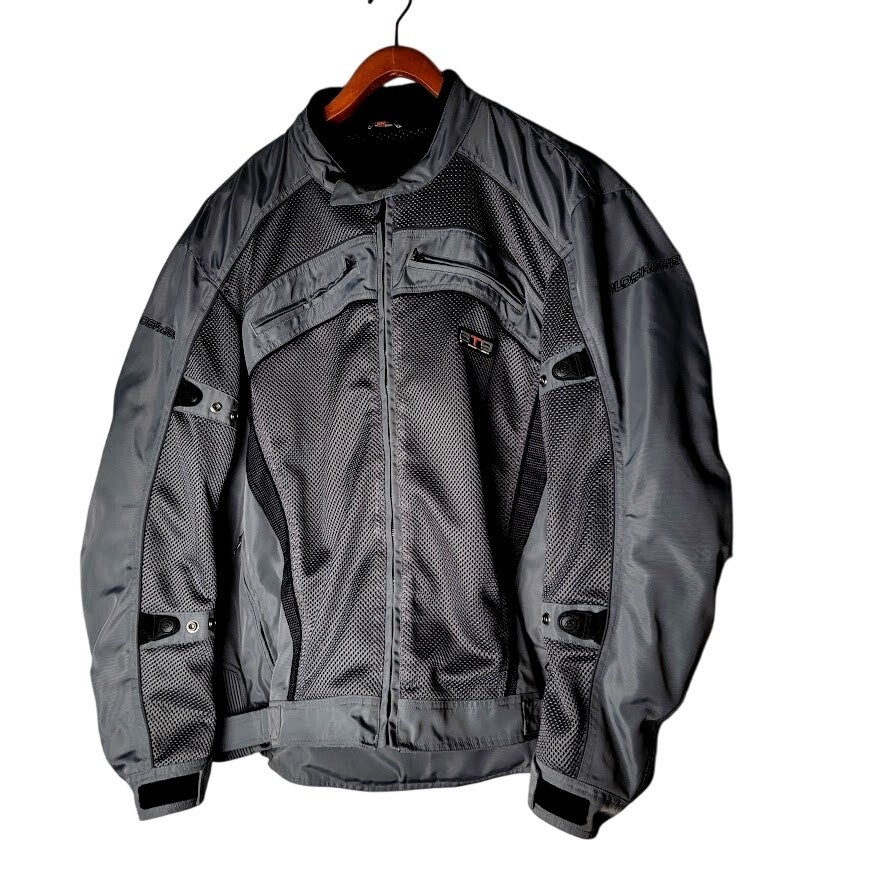 Fieldsheer 3XL Armored Motorcycle Jacket Mesh Canvas Black