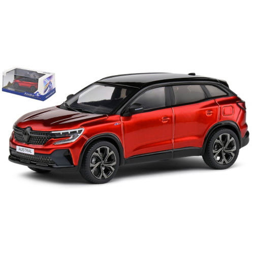 Renault Austral Alpine 2022 Red 1:43 Solido Auto Stradali -D- Neues Modell-image