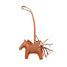 HERMES Rodeo Pegase PM Horse Bag Charm Gold Agneau Milo B Stamp H083010CA
