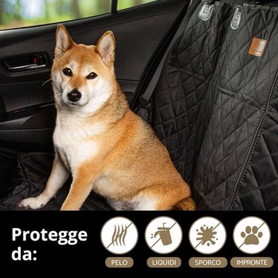 Rücksitzbezug Hund Auto 122x45x56cm Wasserdicht Antirutsch Kompakt