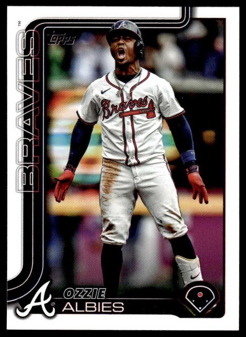 TOPPS MLBカード MUSEUM COLLECTION OZZIE ALBIES BRAVES 19/25 #MMR-OA 送料無料 中古 IT2 2025 Topps Series 2 Ozzie Albies #364 Atlanta Braves